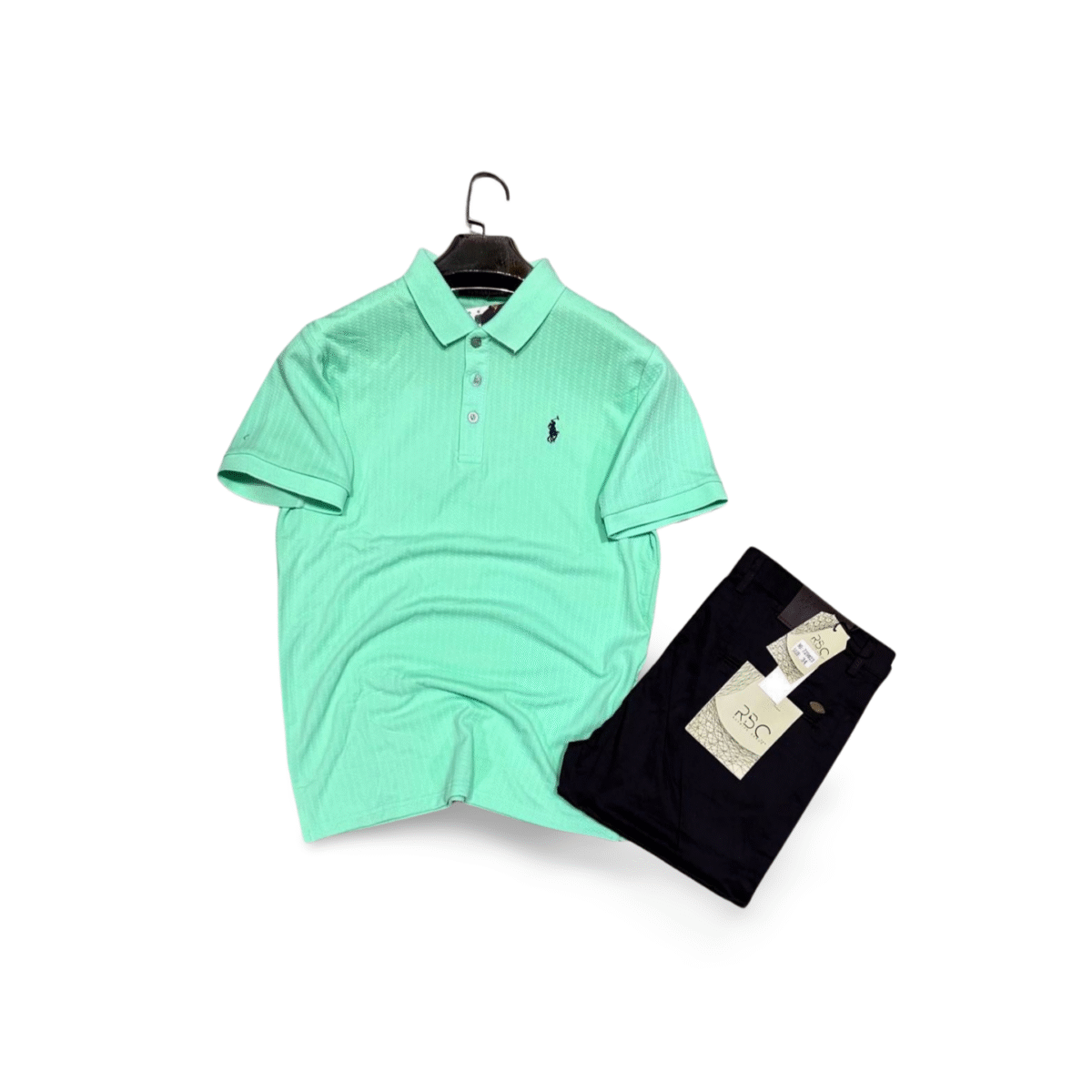 Ensemble Lacoste& pantalon kaki – Image 4