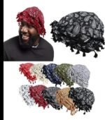 Bonnet à frange cachemire