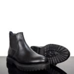 Boots en cuire véritable