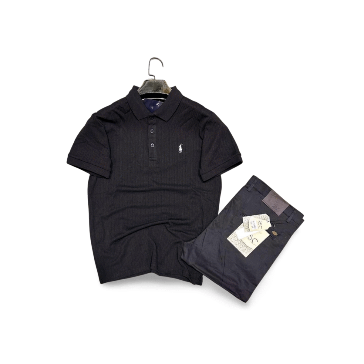 Ensemble Lacoste& pantalon kaki – Image 2