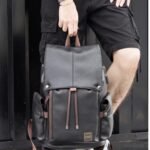 Sac à dos en cuir Pwu
