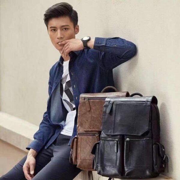 Sac à dos en cuire PU