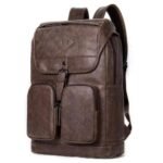 Sac à dos en cuir véritable
