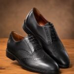 Chaussure de ville en cuir véritable