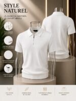 T-shirt lin & coton – Image 2