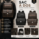 Sac à dos cuir premium