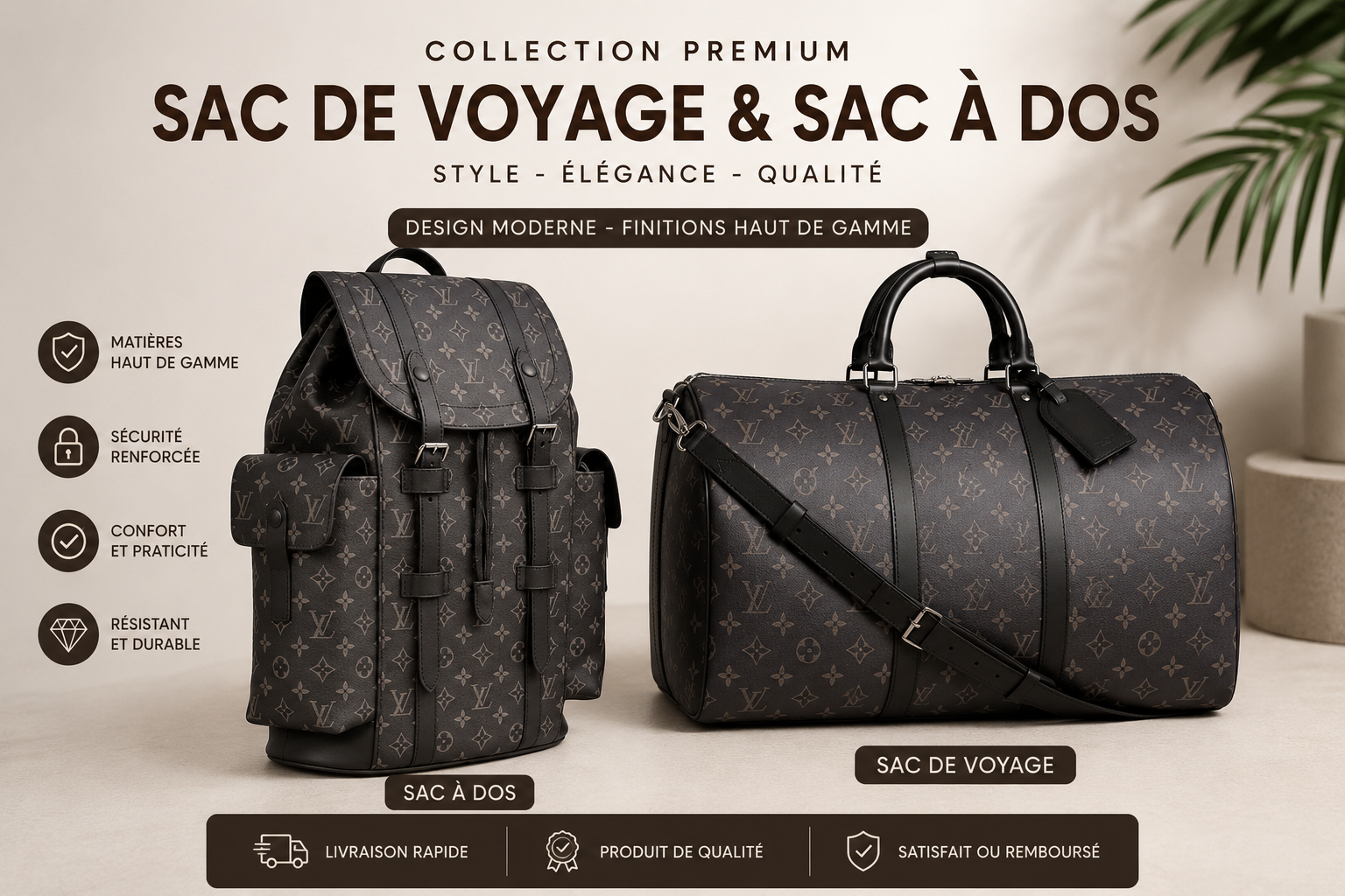 4cd0c274-2aaa-4e1f-94f0-cc40af3659ec Sac de voyage & sac à dos LV – Image 1
