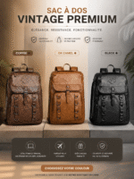 Sac à dos cuir 100% – Image 3