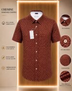 Chemise courte manche