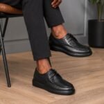 Chaussure de ville cuire véritable