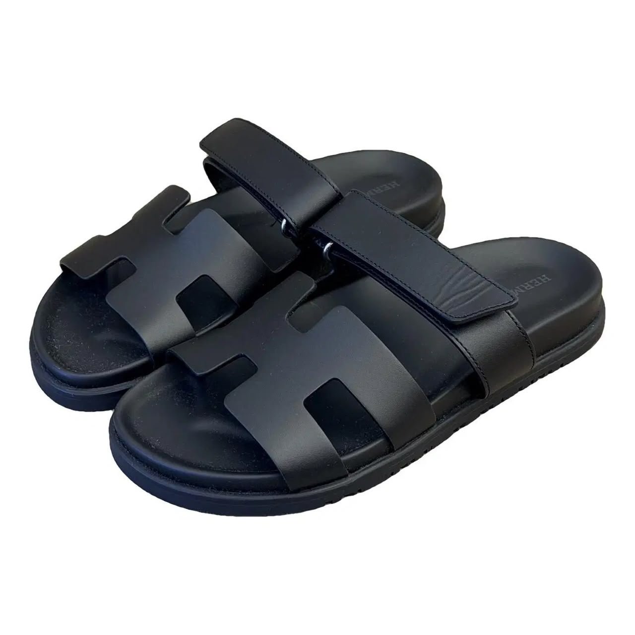 603c0442-3ff1-445b-a980-21374c14b32a-6 Sandales RIVIERA all black – Image 1
